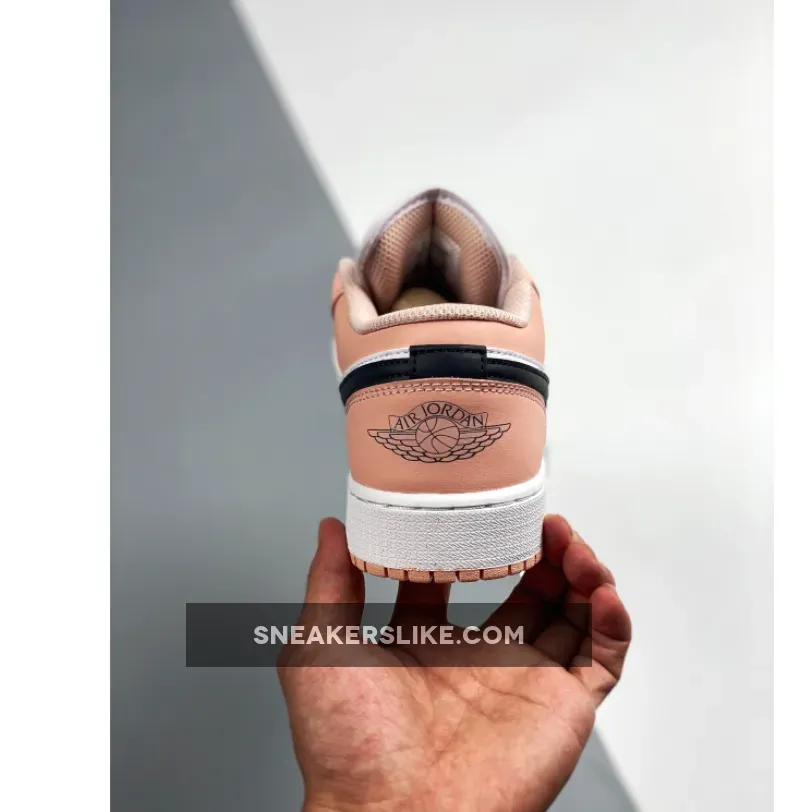 Air Jordan 1 Low GS Light Arctic Pink/White-Black Light Arctic Pink Jordan 1