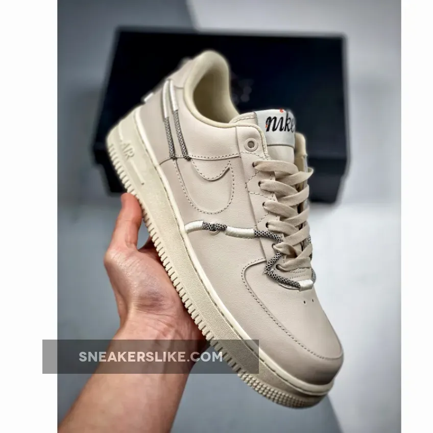 Nike Air Force 1 Low LX Light Orewood Brown Adds Quirky Exterior Lacing / l x light