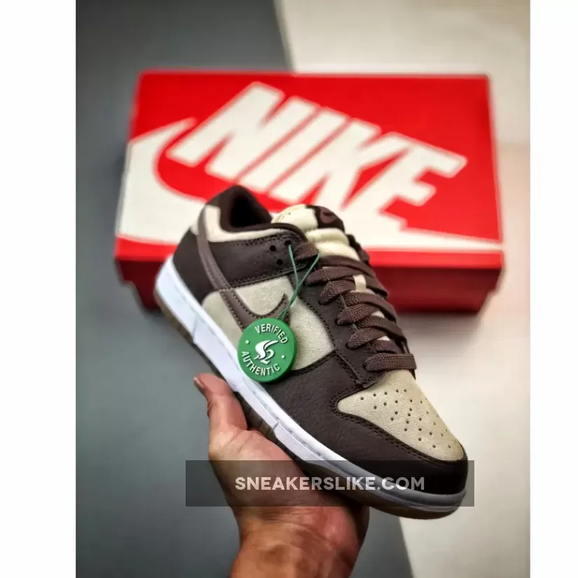 Nike Dunk Low Coconut Milk/Plum Eclipse-Earth FJ4734-100