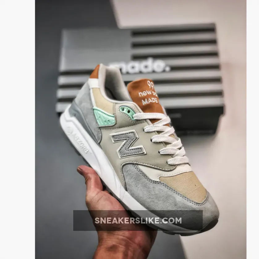 New Balance 998 White Tan M998ENE Outlet