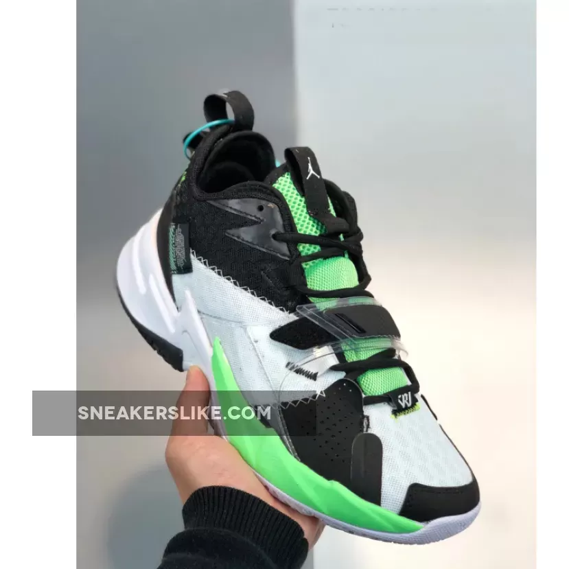 Jordan Why Not Zer0.3 Black White Green For Sale