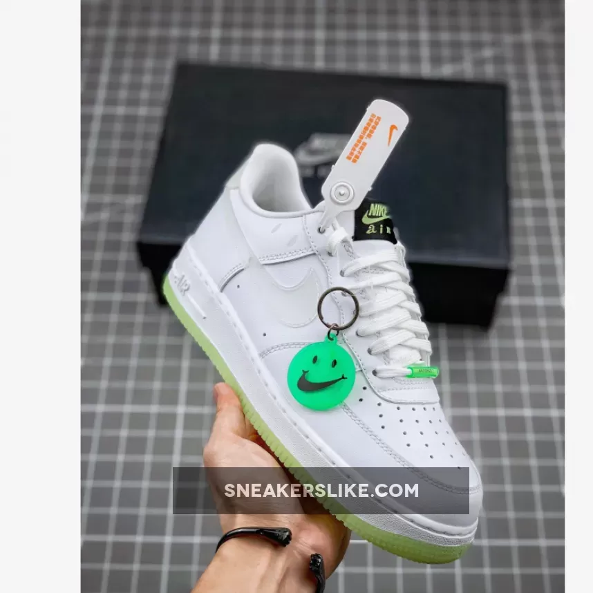 Nike Air Force 1 Low Have A Nike Day White Glow CT3228-100 - glow in the dark nike air force