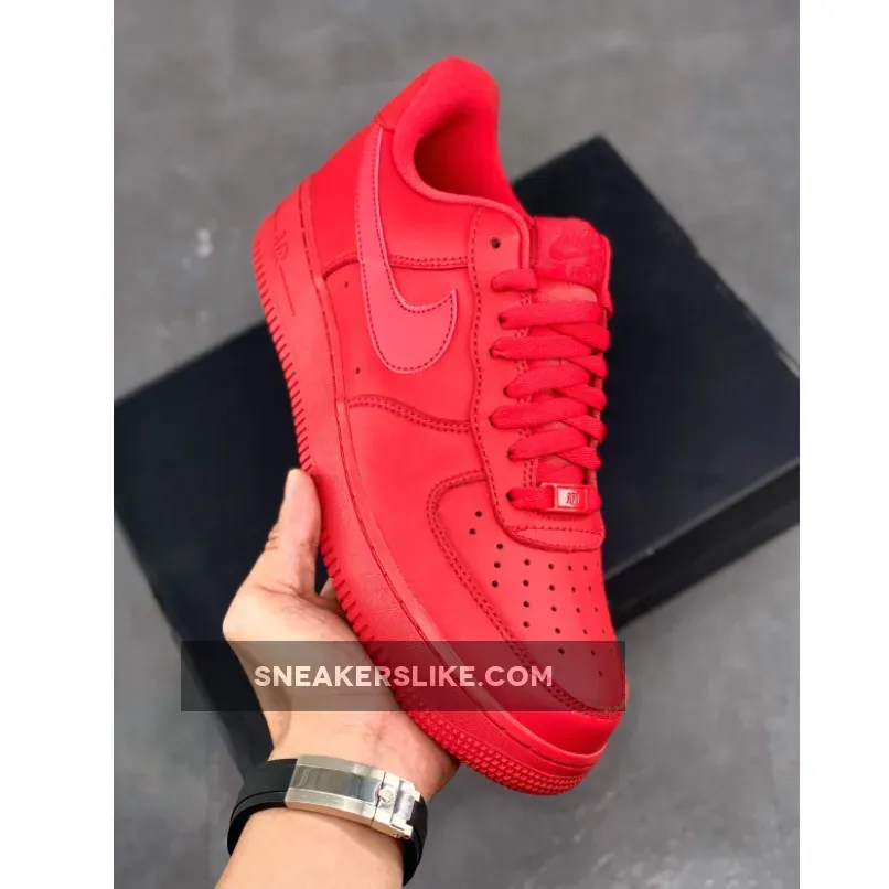 Nike Air Force 1 Low 'Triple Red' CW6999-600 nike air force 1 red