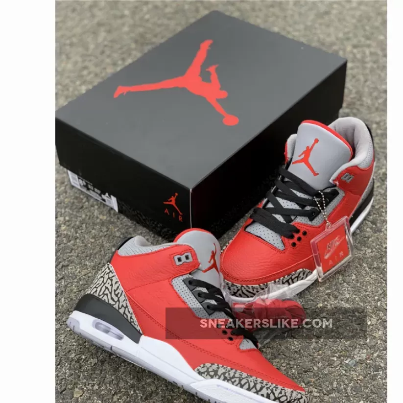 Air Jordan 3 SE 'Red Cement' CK5692-600 / cement red 3s