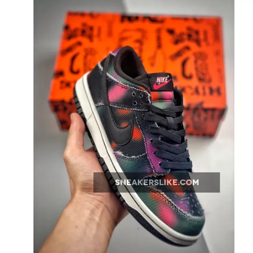 Nike Dunk Low Graffiti Purple/Pink-Black Pink And Purple Dunks