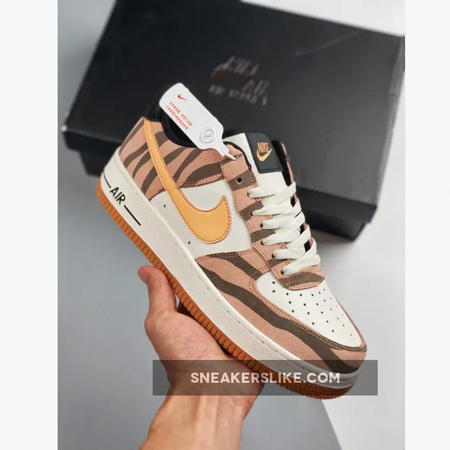 Nike Air Force 1 Low 'Daktari Stripes' Pas Cher tiger print air force 1