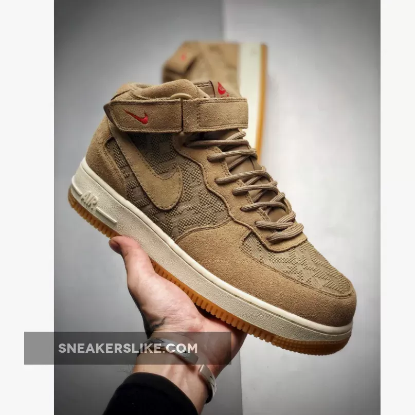 Nike Air Force 1 Mid 07 Premium N7 Canteen University Red / air force 1 canteen