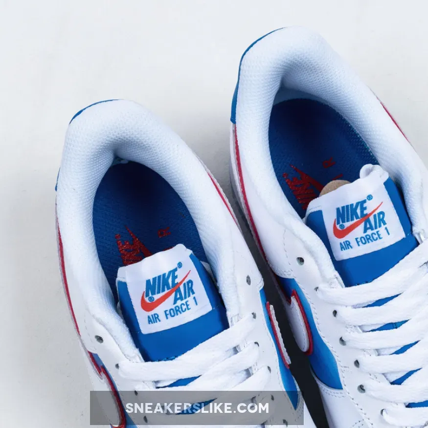 Nike Air Force 1 Low Pacific Blue/University Red-White / Air Force 1 Blue And Red