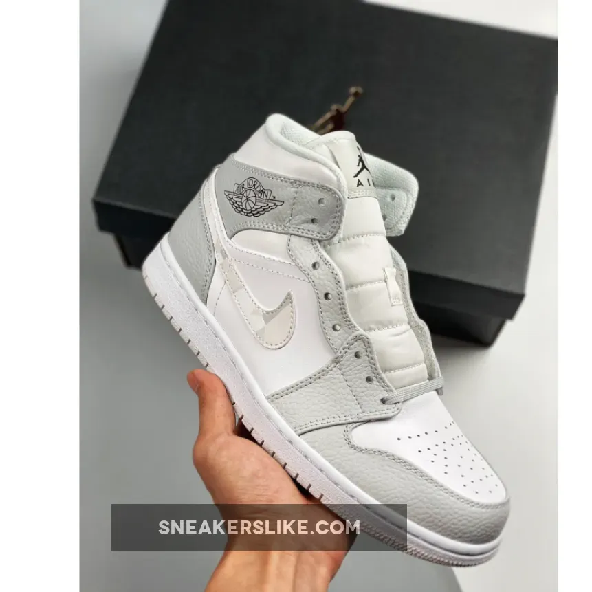 Air Jordan 1 Mid 'Grey Camo' #aj1 grey camo
