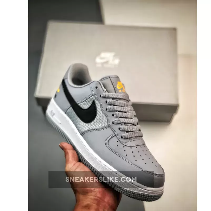 Nike Air Force 1 Low Triple Swoosh Grey FD0666-002 / swoosh.nike