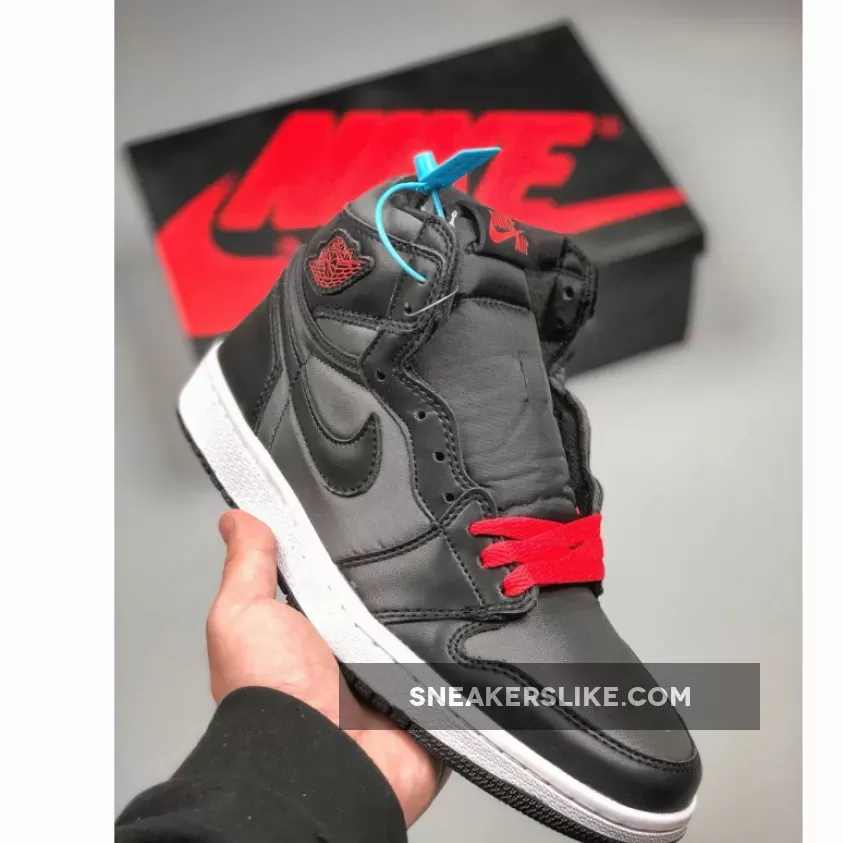 Air Jordan 1 Retro High OG Black/Gym Red-Black-White / red/black jordan 1