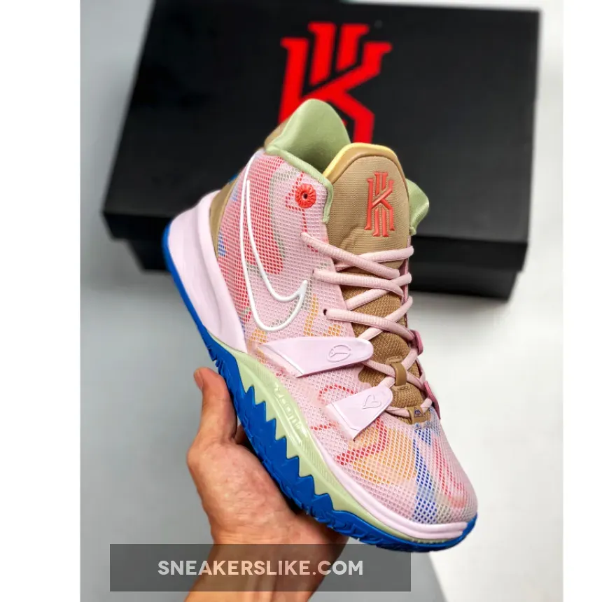 Nike Kyrie 7 GS 1 World 1 People Pink For Womens CT4080-600 #kyrie 7 '1 world 1 people pink