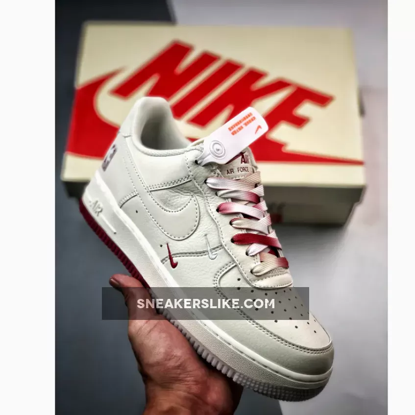 Nike Air Force 1 Low 'All-Star' White Red For Sale