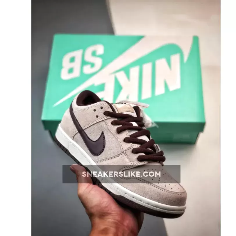 Nike SB Dunk Low Desert Sand/Mahogany #Nike Dunk Low Desert Sand BQ6817-004