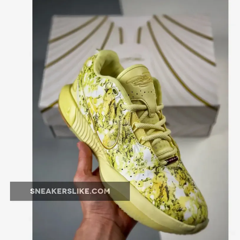 Nike LeBron 21 Yellow Marble Brand New