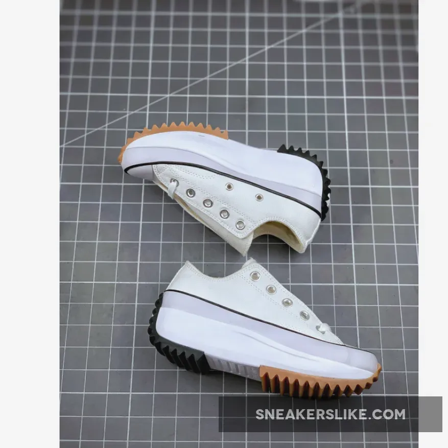 Kids Converse Run Star Hike Low Top White 168817C - converse star hike low top