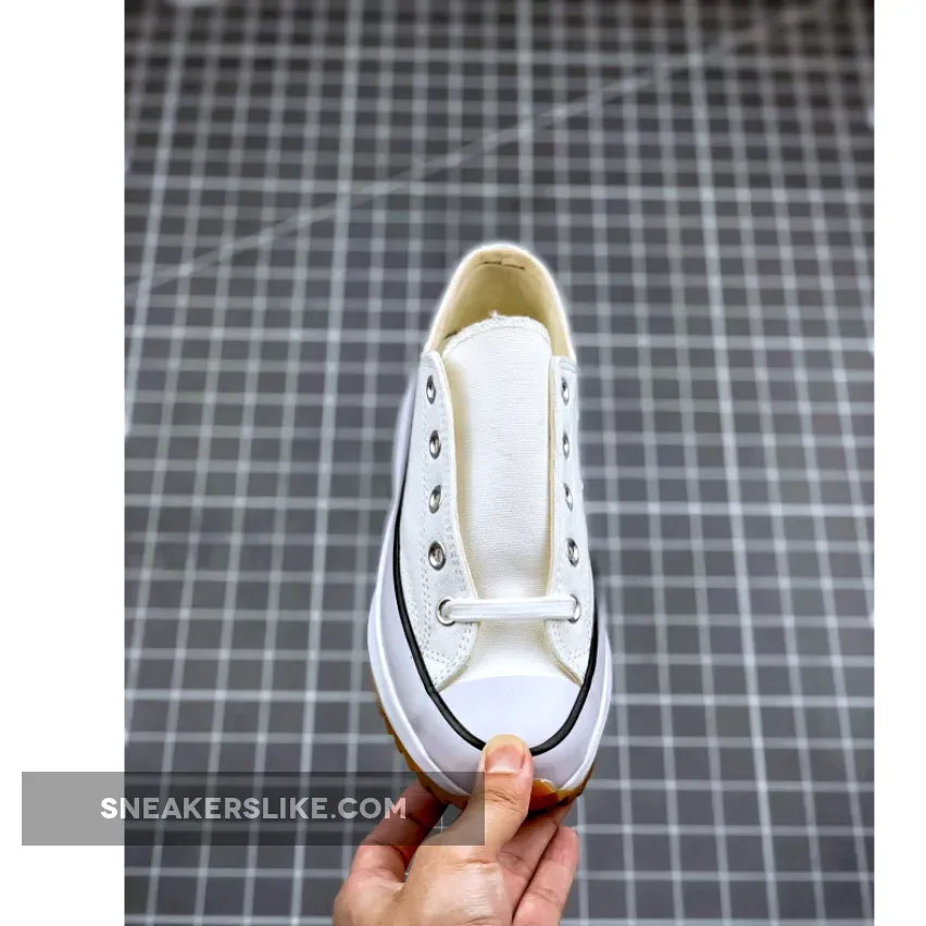 Kids Converse Run Star Hike Low Top White 168817C - converse star hike low top