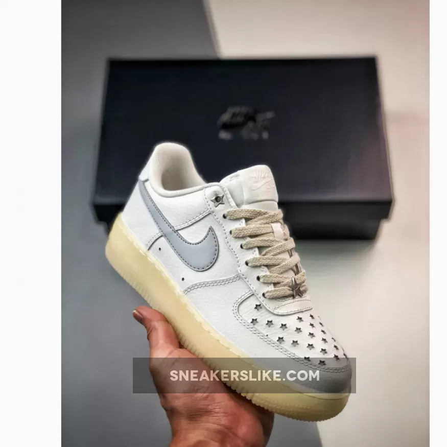 Air Force 1 'Starry Night' FD0793-100 White/Light Brown-Silver - starry night air force 1