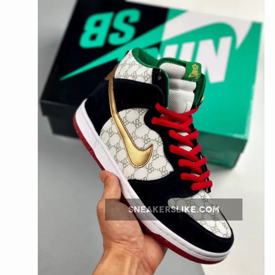 Black Sheep x Nike Dunk High SB 'Paid In Full' - nike sb paid in full