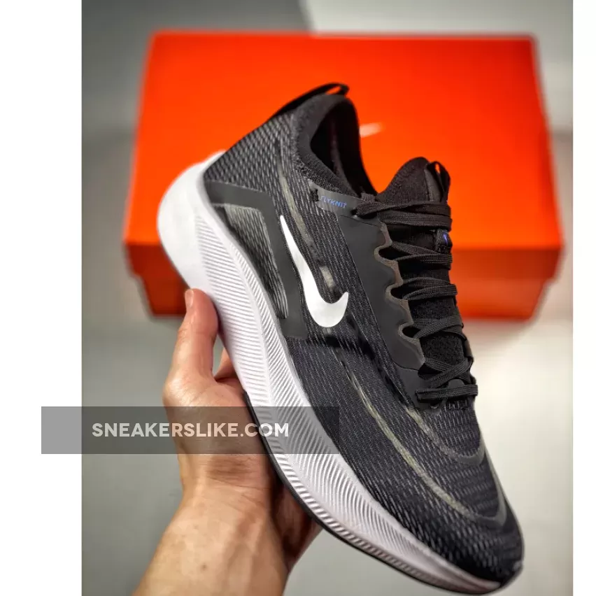 Nike Zoom Fly 4 Black White CT2392-001 Brand New