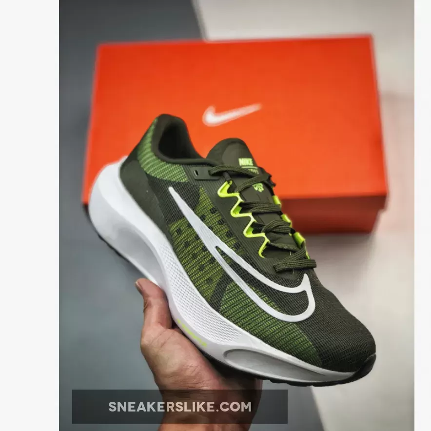 Nike Zoom Fly 5 Olive/Yellow DM8968-301 New Releases