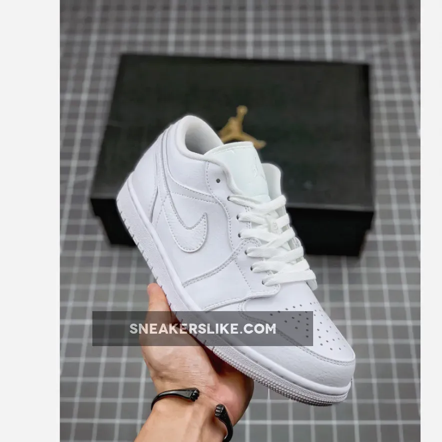 Air Jordan 1 Low Triple White Outlet #jordan low triple white