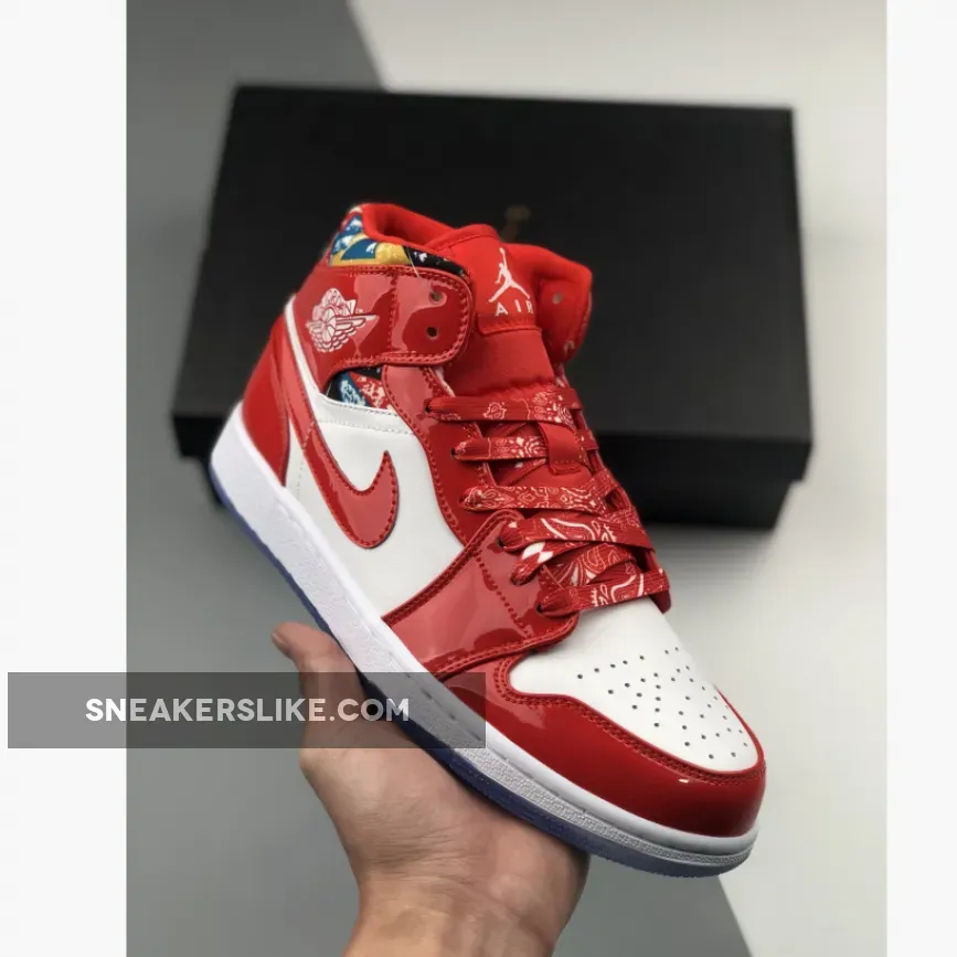 Women Air Jordan 1 Mid Chicago Red DC7294-600 #jordan 1s barcelona