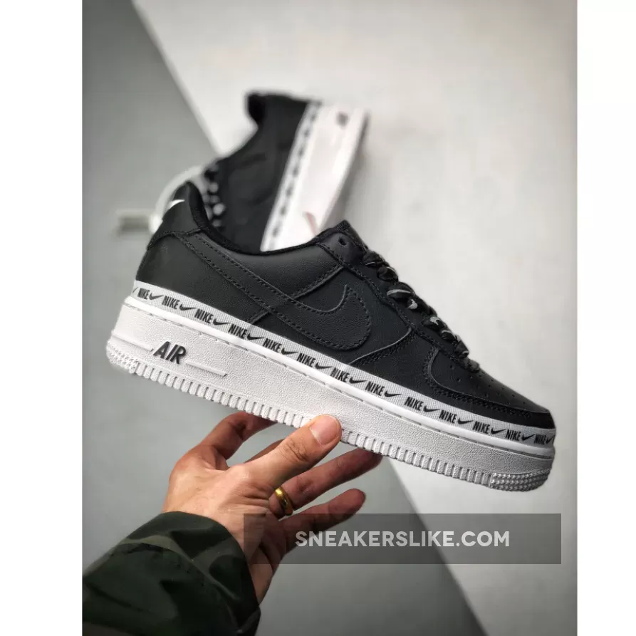 Nike Air Force 1 'Ribbon Pack' Black / air force 1 ribbon