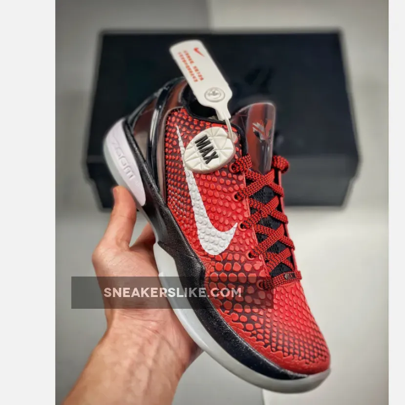 Nike Kobe 6 Protro 'All-Star' Challenge Red/Black-White / men's nike kobe 6 protro all-star