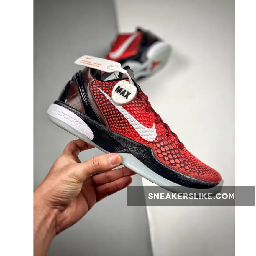 Nike Kobe 6 Protro 'All-Star' Challenge Red/Black-White / men's nike kobe 6 protro all-star