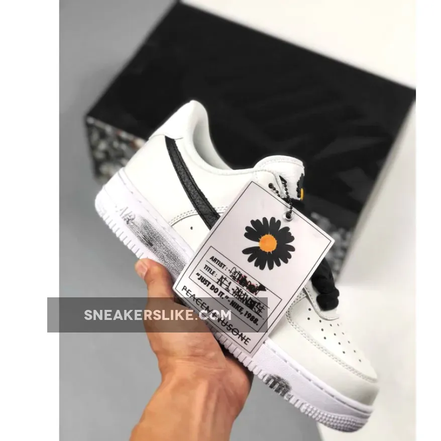 PEACEMINUSONE x Nike Air Force 1 Paranoise White #paranoise air force