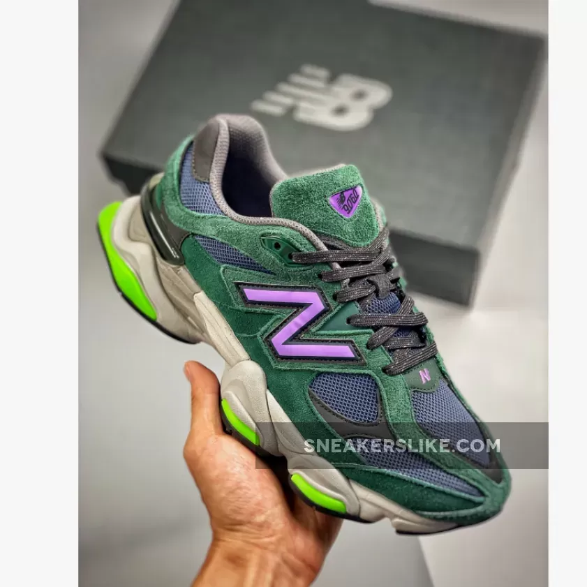 New Balance 9060 Green Blue / blue and green new balance