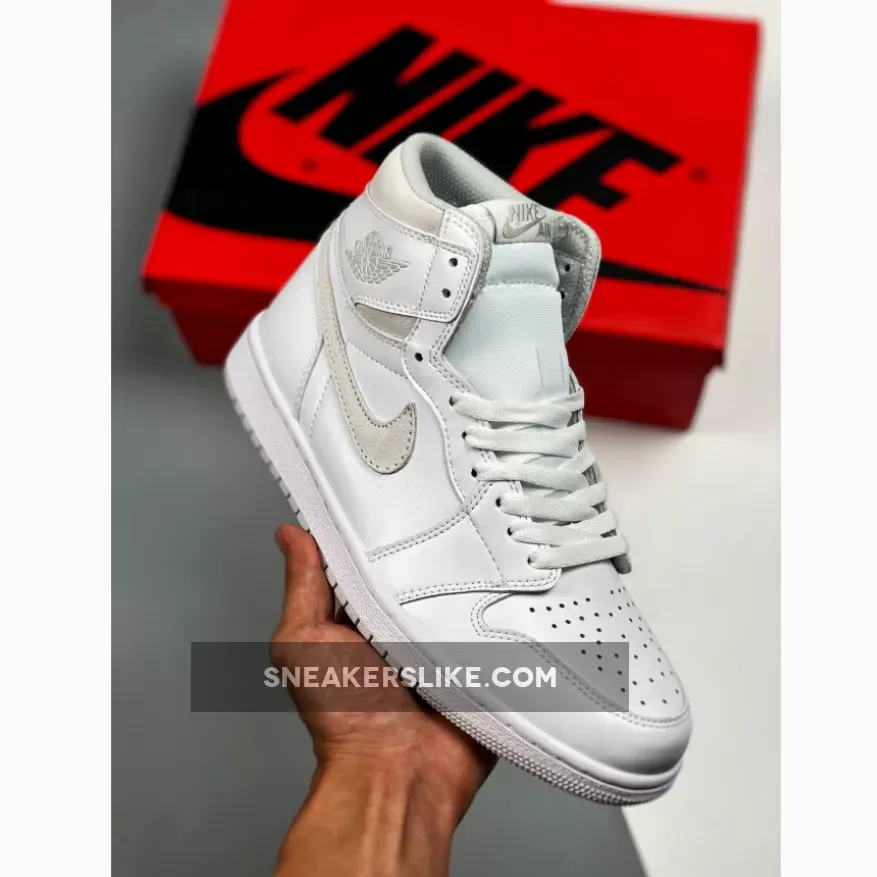 Air Jordan 1 High '85 White/Neutral Grey BQ4422-100 air jordan 1 retro high '85 og 'neutral grey