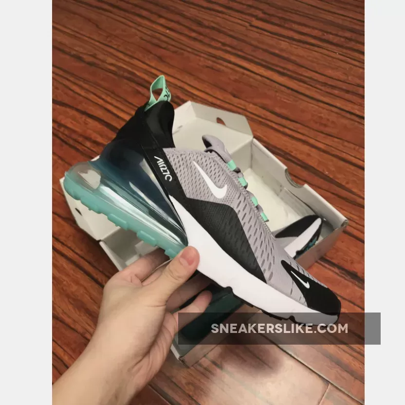 Nike Air Max 270 'Fresh Mint' Atmosphere Grey CJ0520-001 #air max 270 atmosphere grey