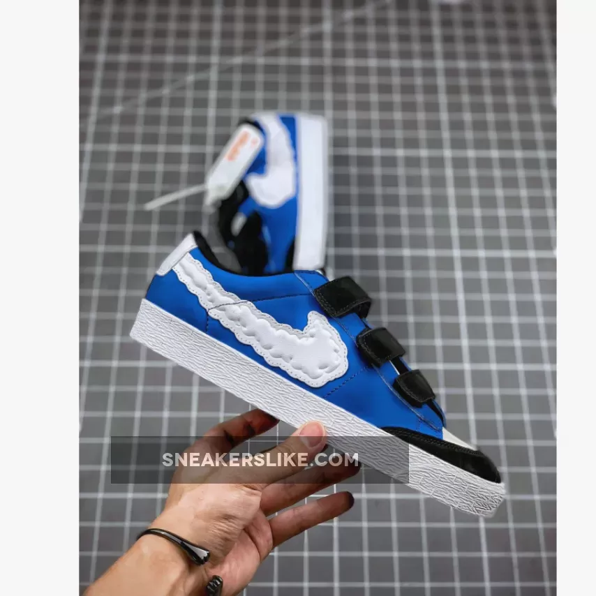 Kevin Bradley X Nike SB Blazer Low 'Heaven' Battle Blue CT4594-400 Outlet