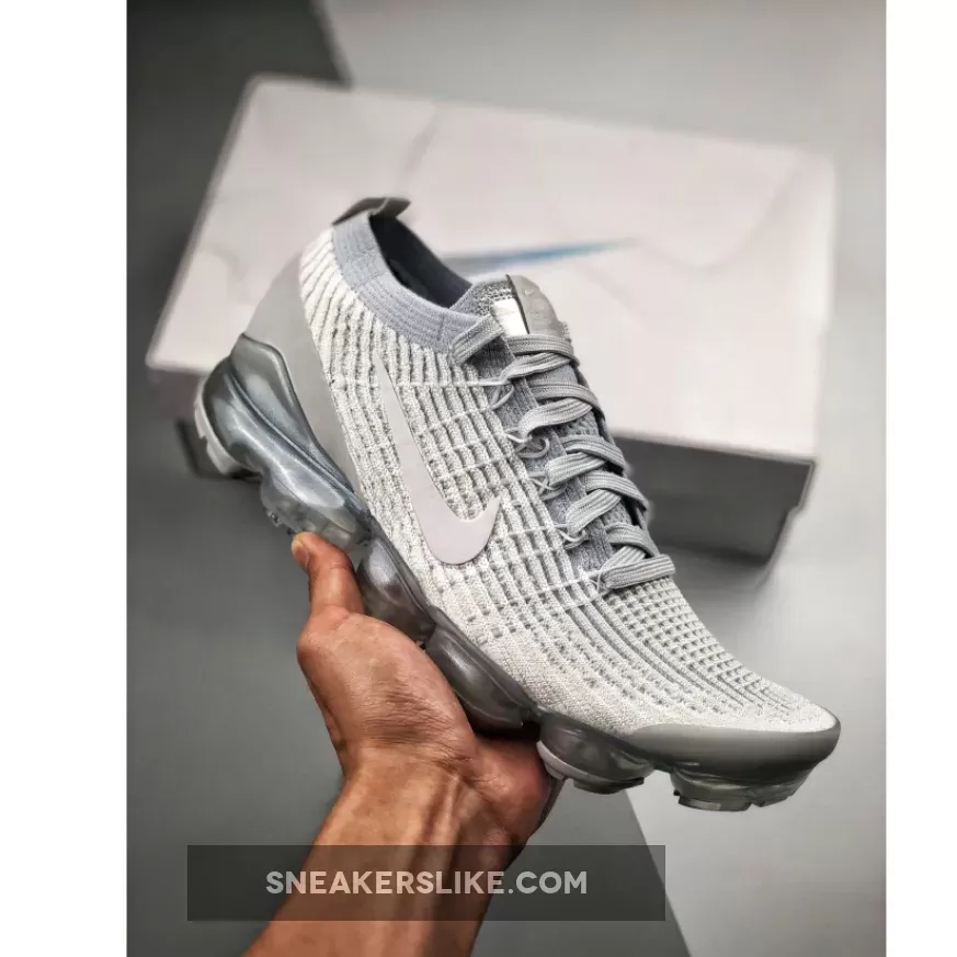 Nike Air VaporMax 3 Pure Platinum AJ6900-102 - vapormax flyknit 3 pure platinum