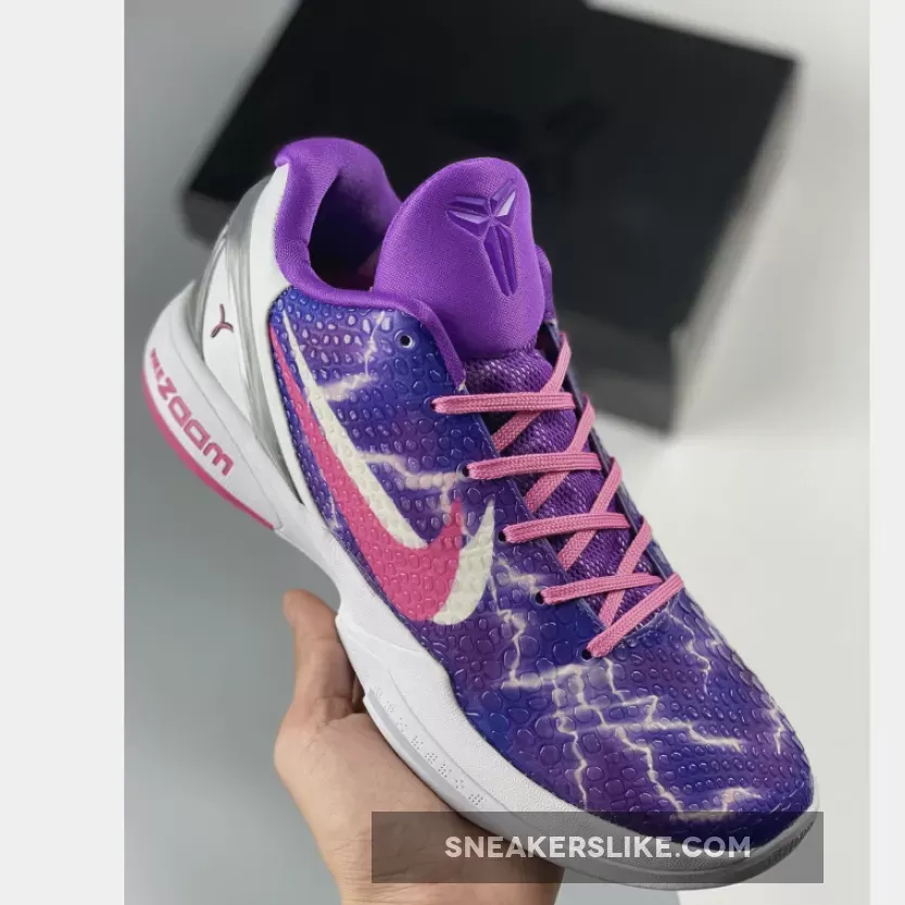Nike Kobe 6 Purple Pink White Silver 1681877842 Online