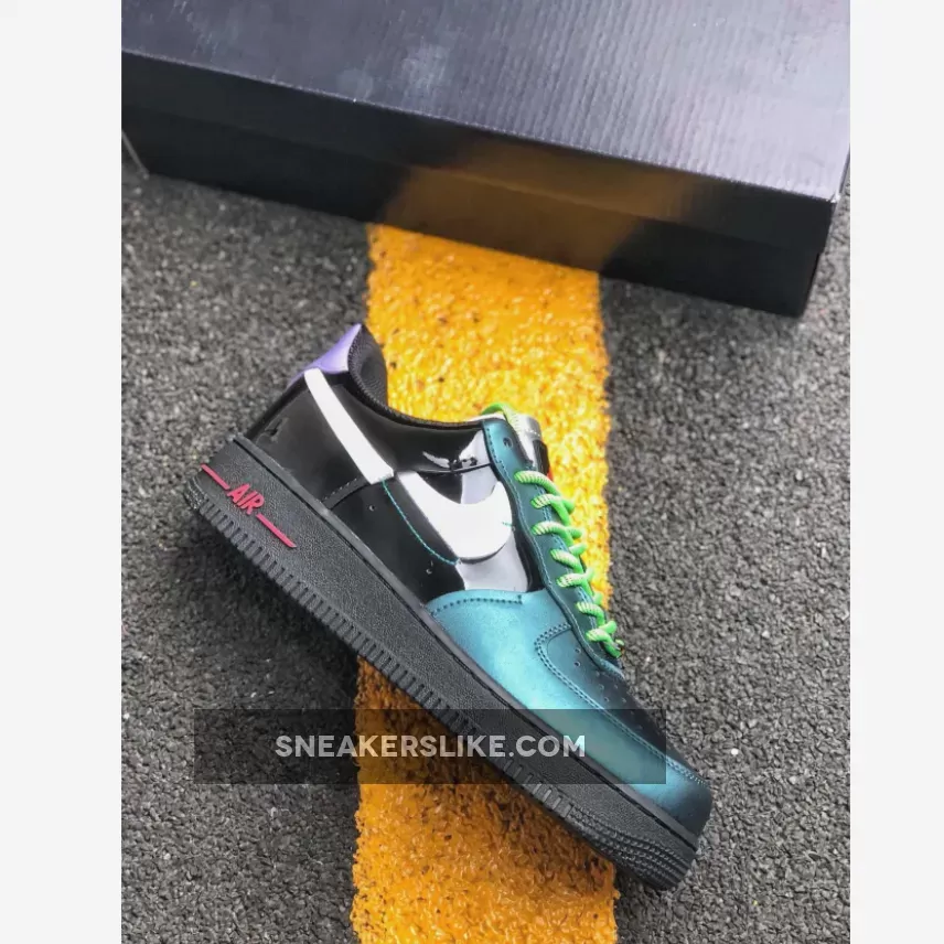 Nike Air Force 1 Vandalized With An Iridescent Finish To Buy