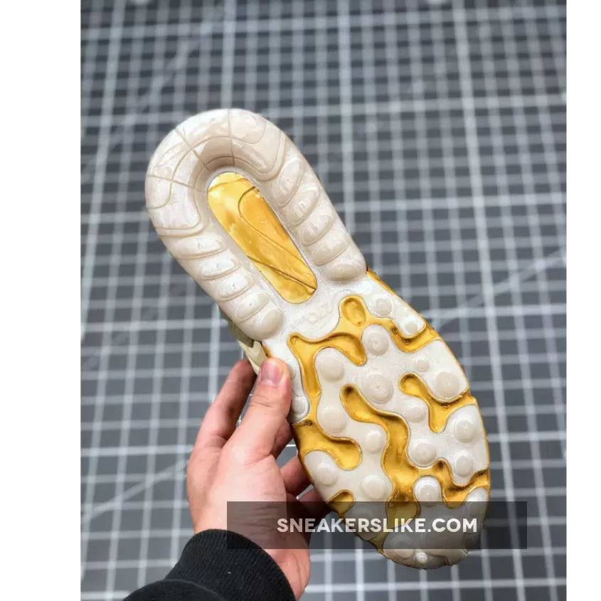 Nike Air Max 270 React 'Travis Scott – Cactus Trails' LIGHT CREAM/STARFISH/DARK HAZE / travis scott 270s
