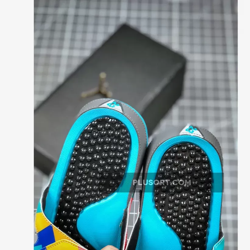 Air Jordan Hydro 5 Blue Multi-Color