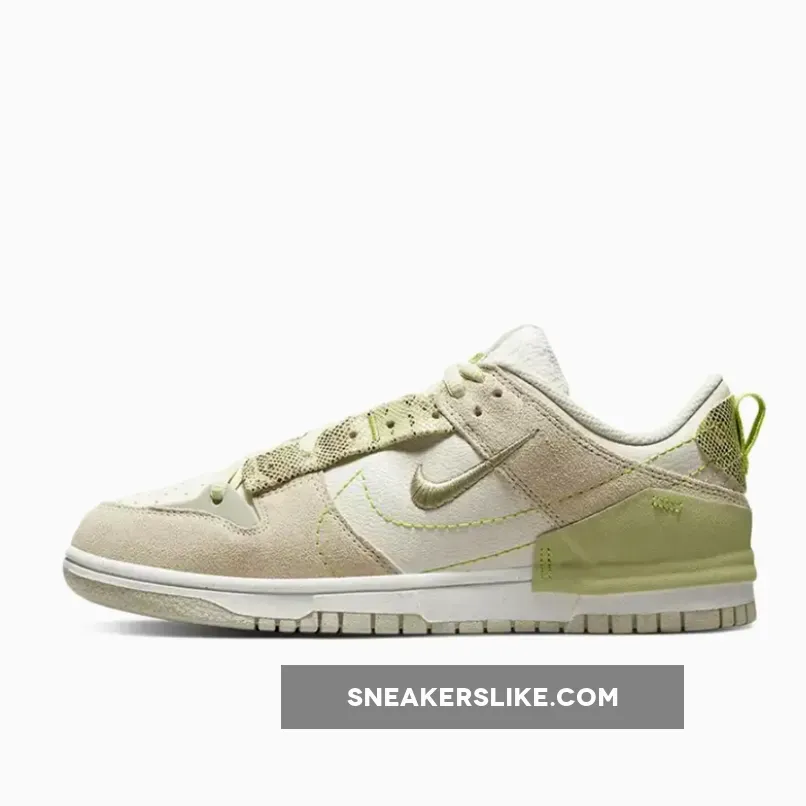 Nike Dunk Low Disrupt 2 'Green Snake' DV3206-001 Nike Dunk Low Green Snakeskin