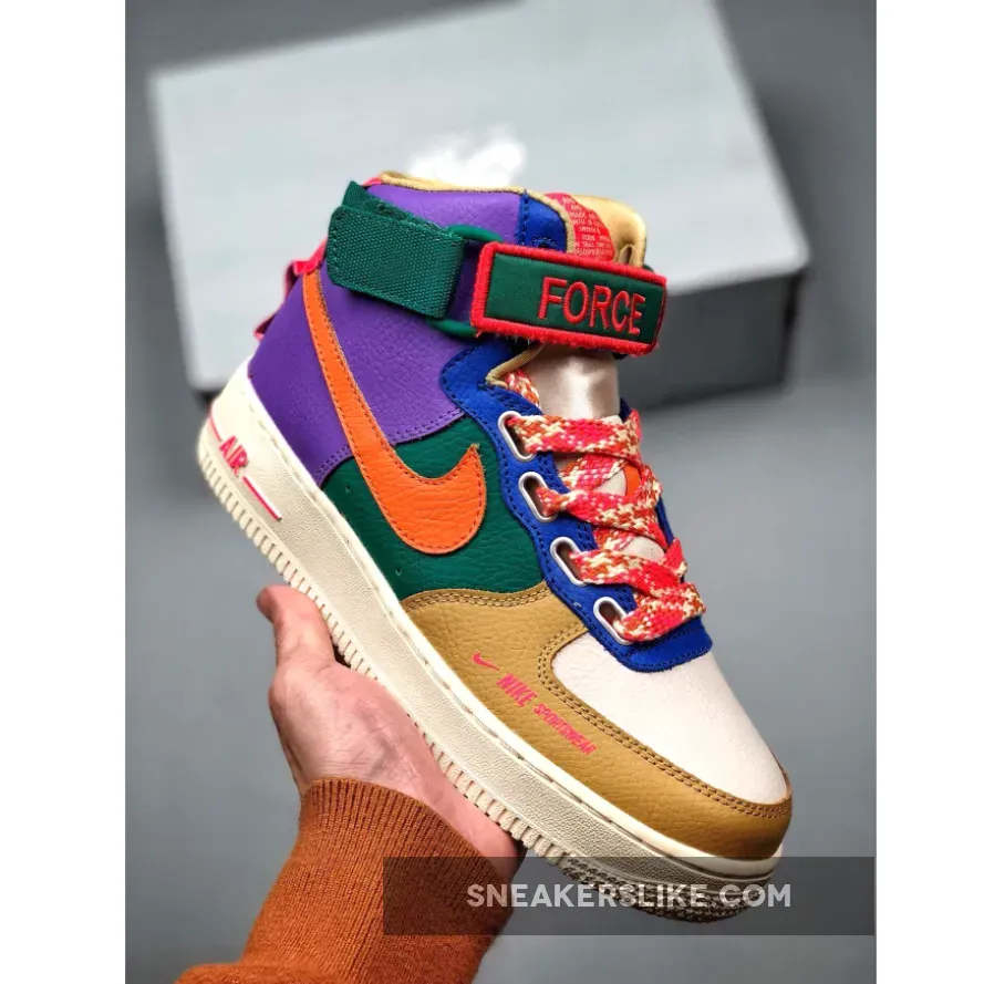 Nike Air Force 1 High Utility 'Force is Female' Multi-Color CQ4810-046 - wmns air force 1 high utility 'force is female'