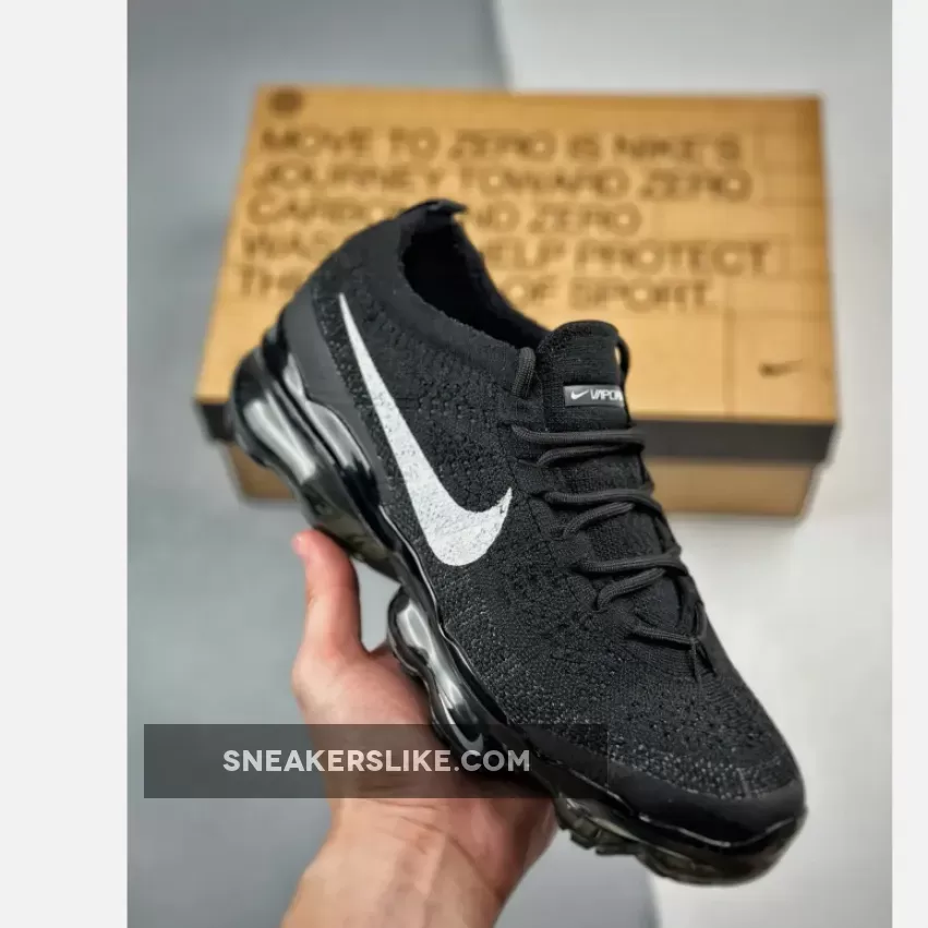 Restock Nike Air VaporMax 2023 Flyknit Black Sail DV6840-002