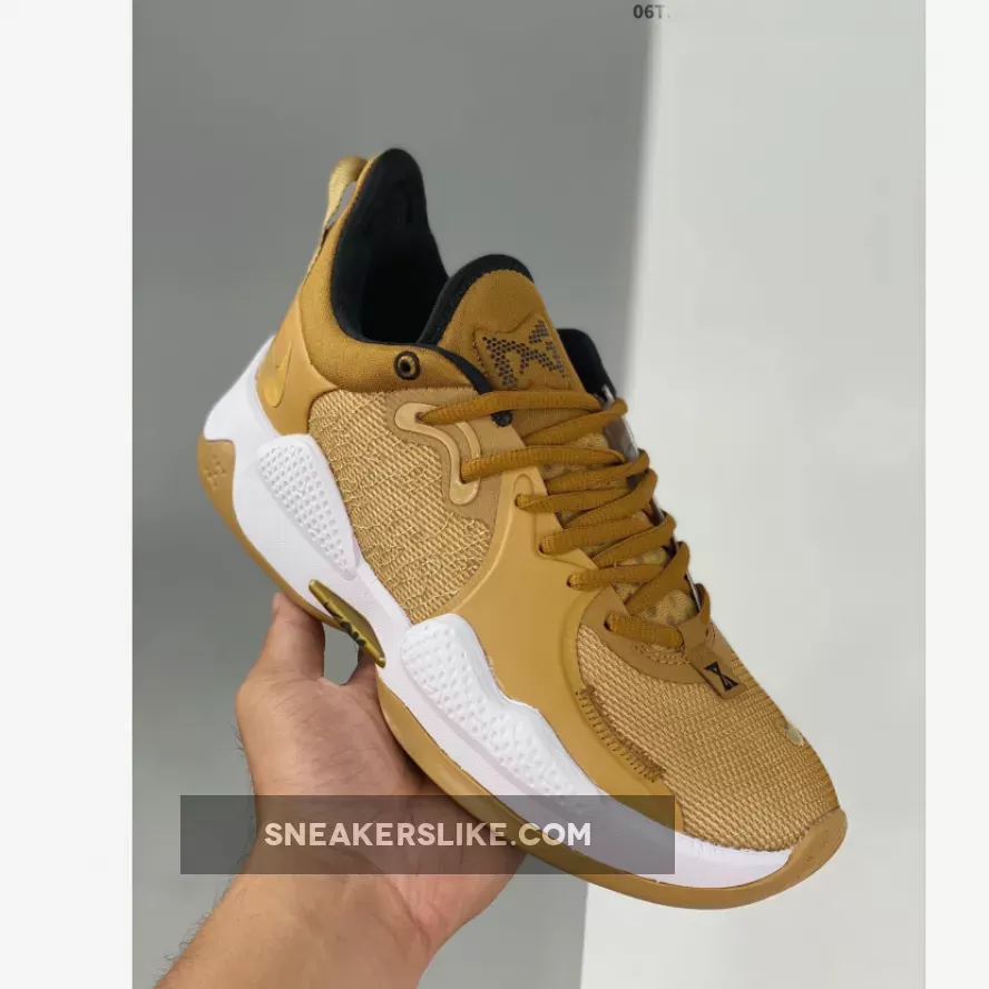 Nike PG 5 Beige/Gold CW3143-700 / pg5 wheat