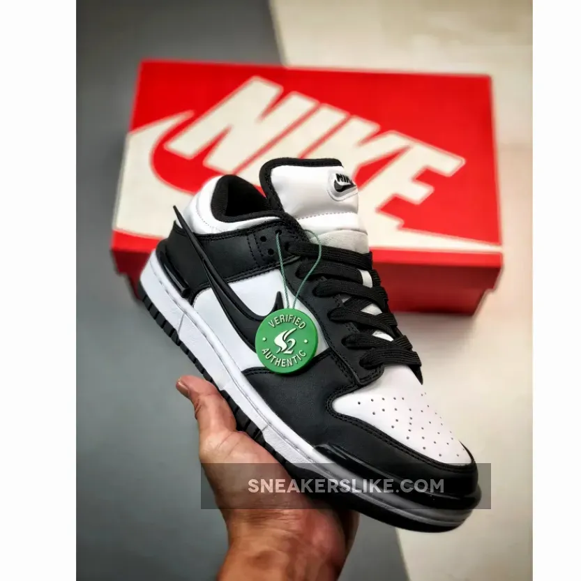 Nike Dunk Low Twist 'Panda' Black/White - Panda Twist