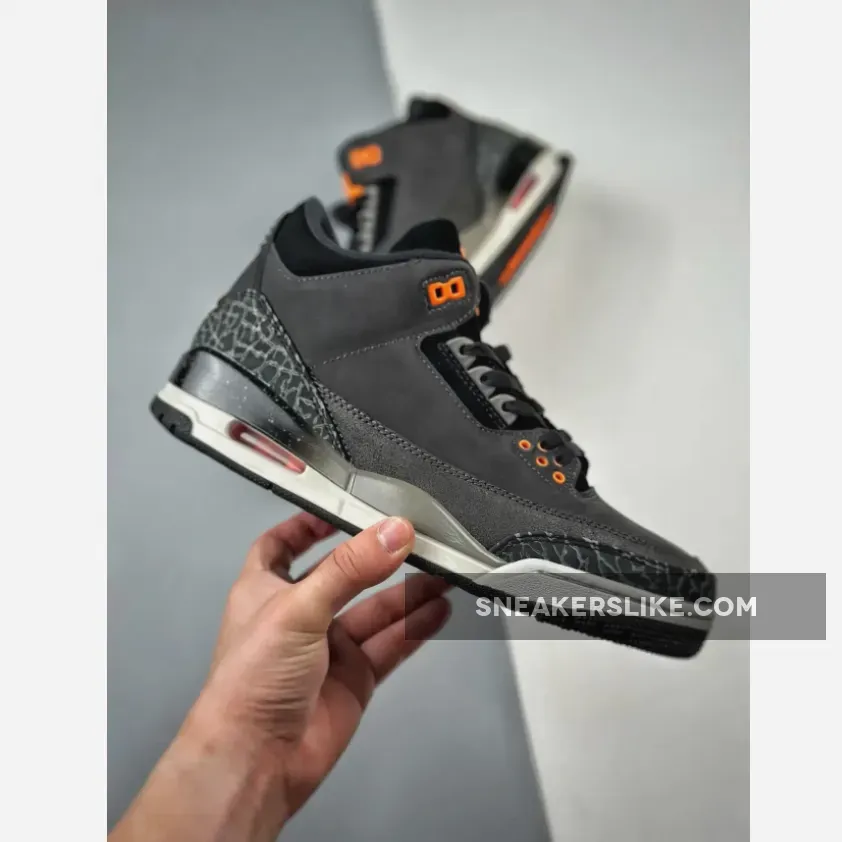 Air Jordan 3 "Fear" Night Stadium/Total Orange-Black Air Jordan 3 "Fear" Night Stadium/Total Orange-Black