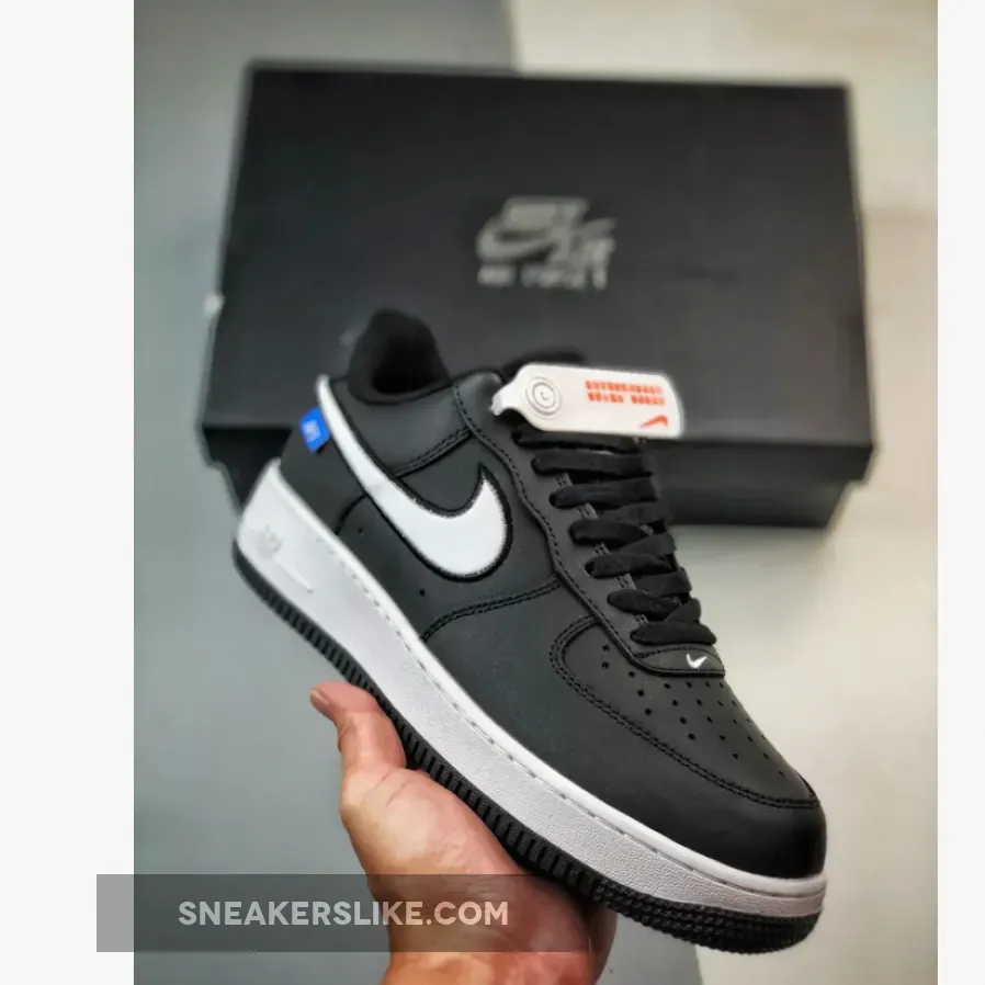 Nike Air Force 1 Low Black White Blue FN7804-001