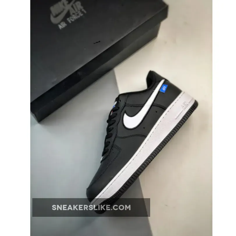 Nike Air Force 1 Low Black White Blue FN7804-001