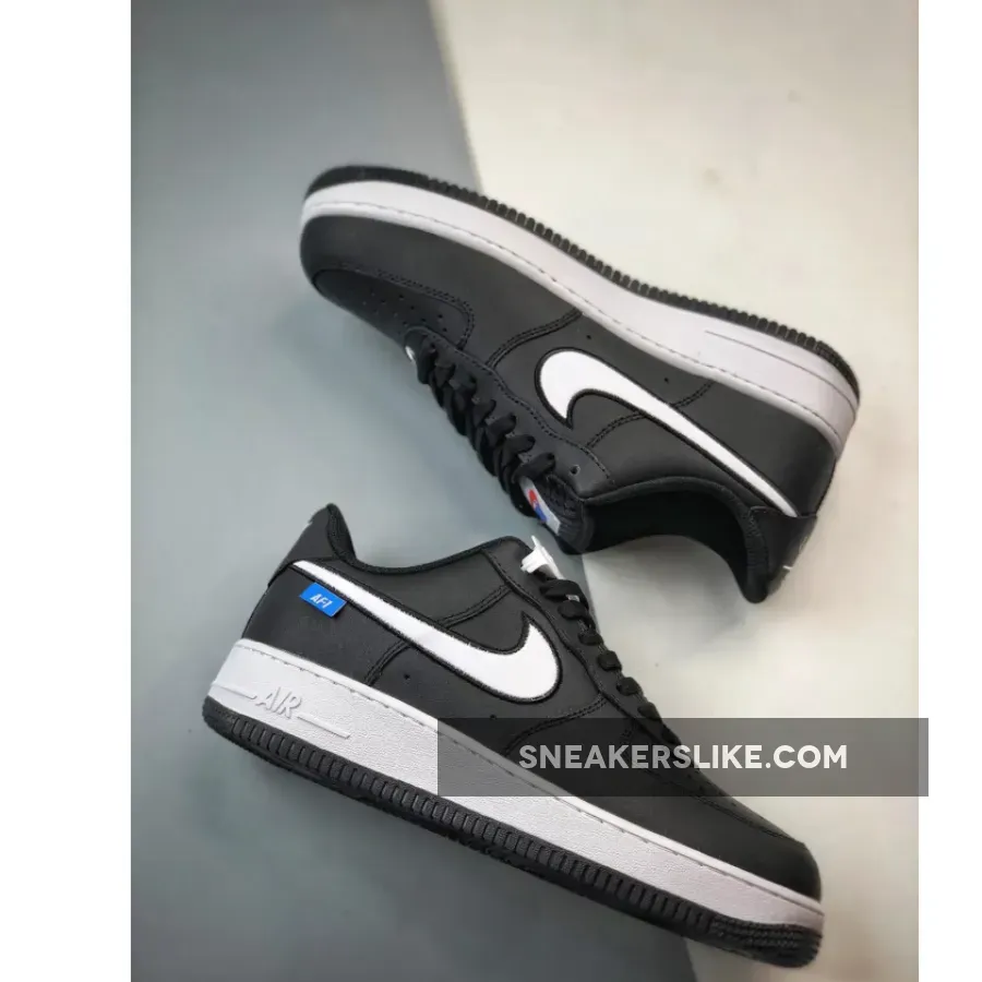 Nike Air Force 1 Low Black White Blue FN7804-001