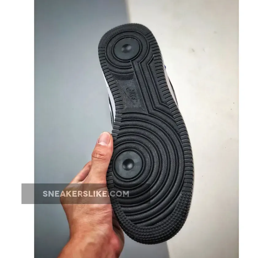 Nike Air Force 1 Low Black White Blue FN7804-001